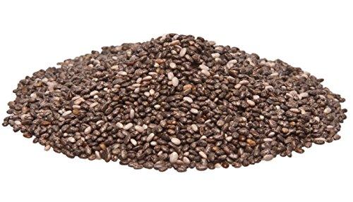 Just Grown Just Grown Chia Seeds Raw Black 5 lb Bulk (80 Ounces)