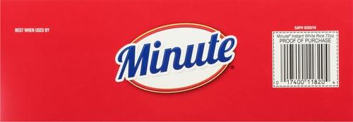 Minute Minute White Rice, Instant White Rice for Quick Dinner Meals, 72-Ounce Box