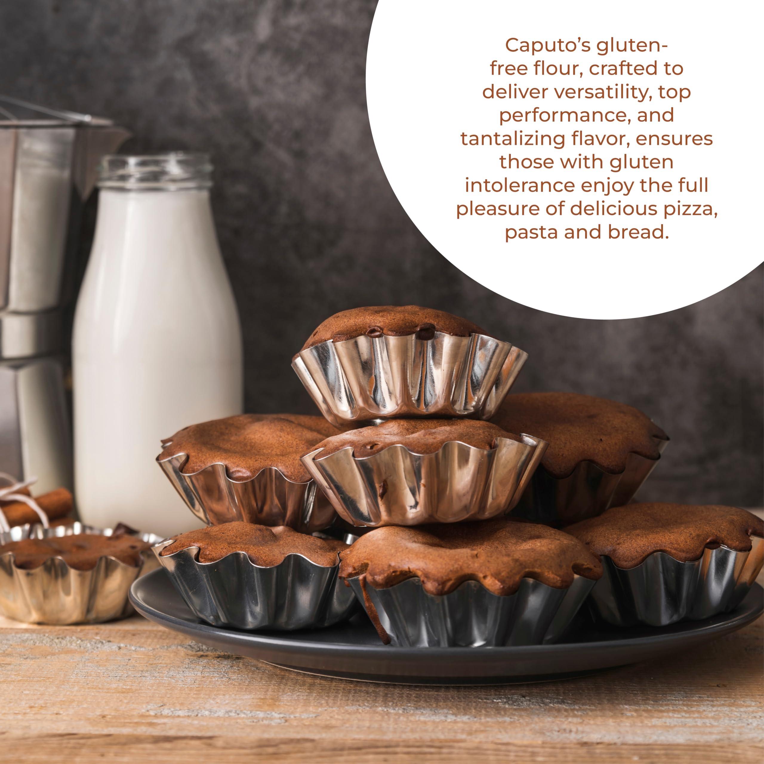 Antimo Caputo Antico Molino Napoli Antimo Caputo Pizza Flour, Gluten Free, 2.2 Pound (Pack of 4)