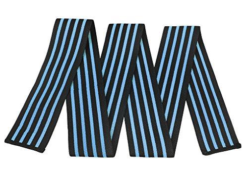 MioCloth Compression Gear Weightlifting Knee Wraps Cross Training Elastic Breathable Compression Knee Leg Arm Ankle Elbow Support Wrap Bandage Brace Strap Weight Lifting Gym Workout, Powerlifting, Squats, 2pcs