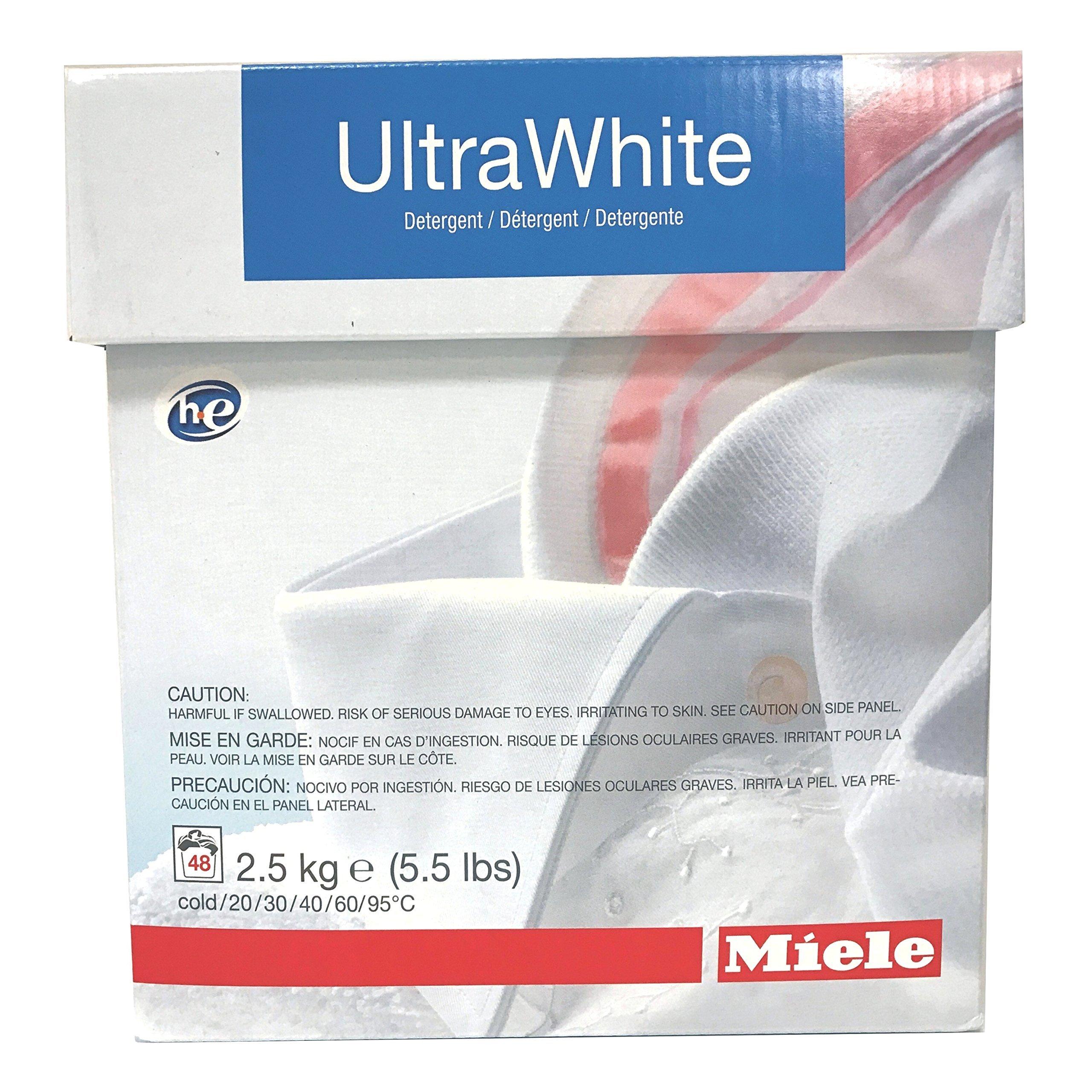 Miele Miele CareCollection UltraWhite Multi-purpose powder 2.5KG (5.5 LBS) 48 Loads