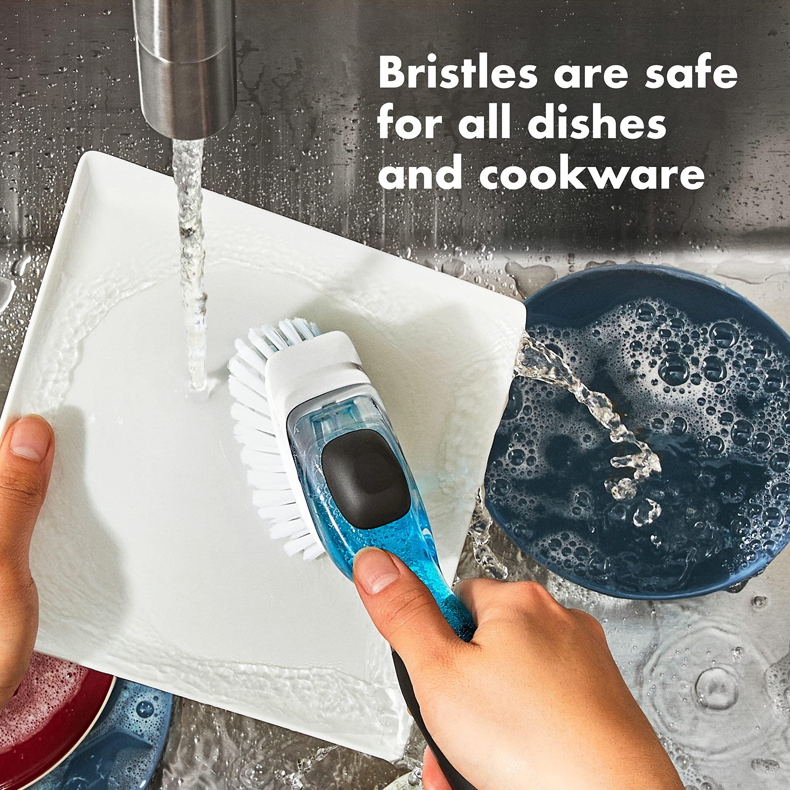 OXO OXO Good Grips Soap Dispensing Dish Brush + Refills (2 Pack)