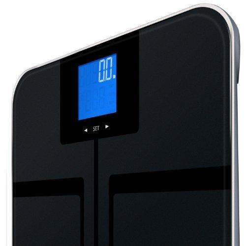 EatSmart EatSmart Digital Body Fat Scale with Auto Recognition Technology, Black