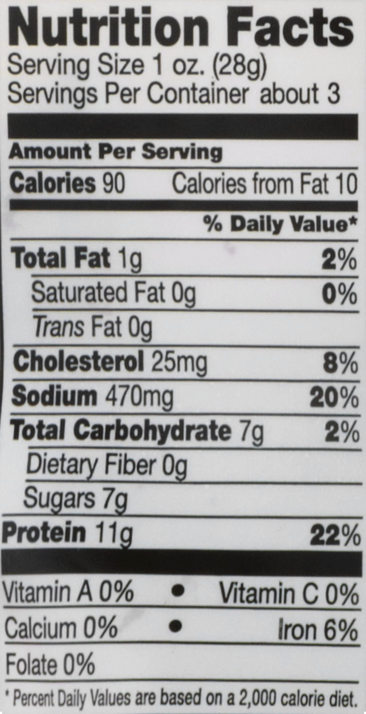 Bridgford Bridgford Sweet Baby Rays Beef Jerky Honey BBQ 3.25 oz Pack of 2 - High Protein Jerky for Midday Energy Boost or Post Workout Snack - Naturally Smoked Ready-to-Eat Meat Snacks for On the Go Snacking