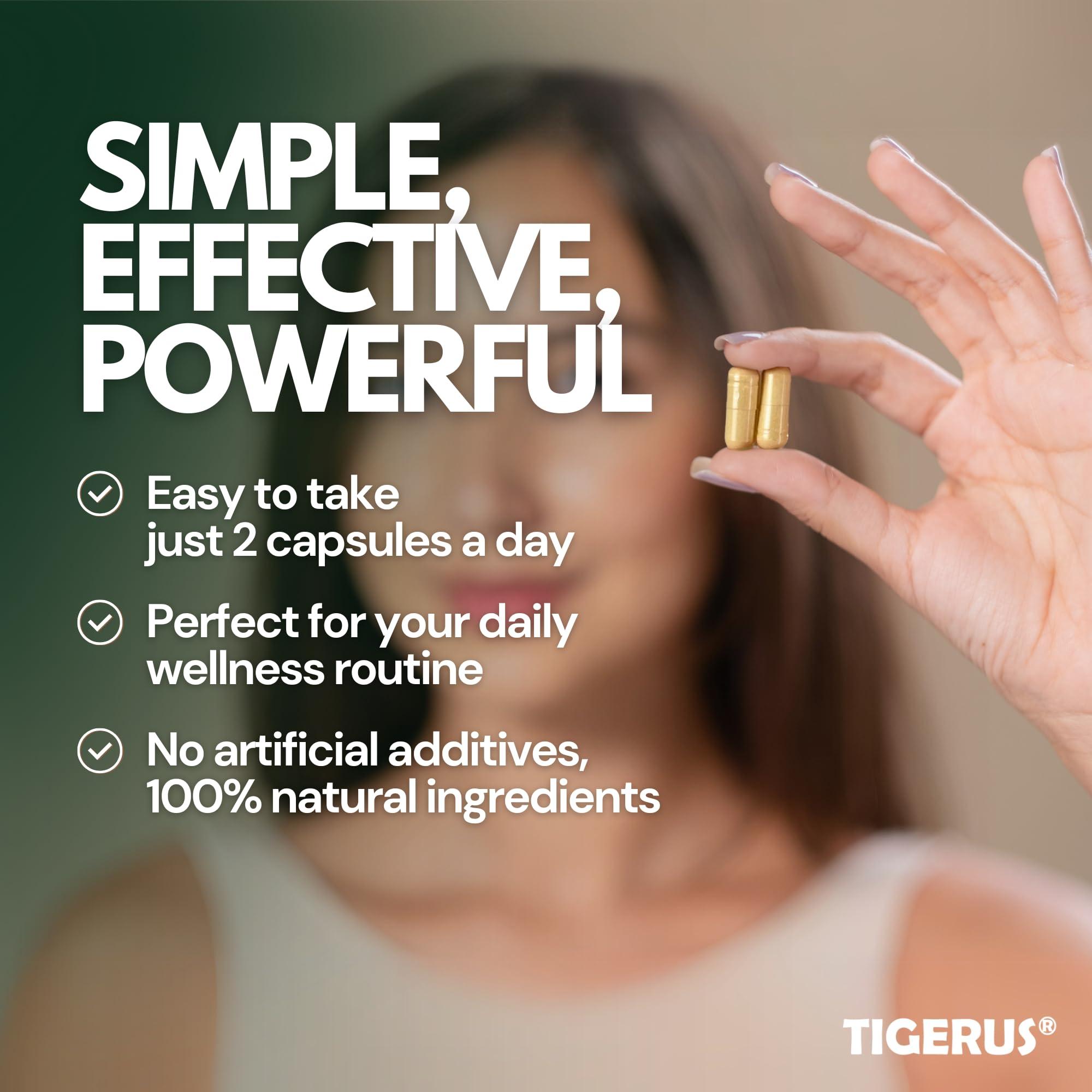 TIGERUS TIGERUS Tiger Milk Mushroom (LiGNO TM02 Lignosus rhinocerus Sclerotia) Malaysia, Lung Respiratory Immune Support 420mg x 60 vegecap