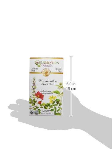 Celebration Herbals CELEBRATION HERBALS Marshmallow Leaf & Root Organic 24 Bag, 0.02 Pound