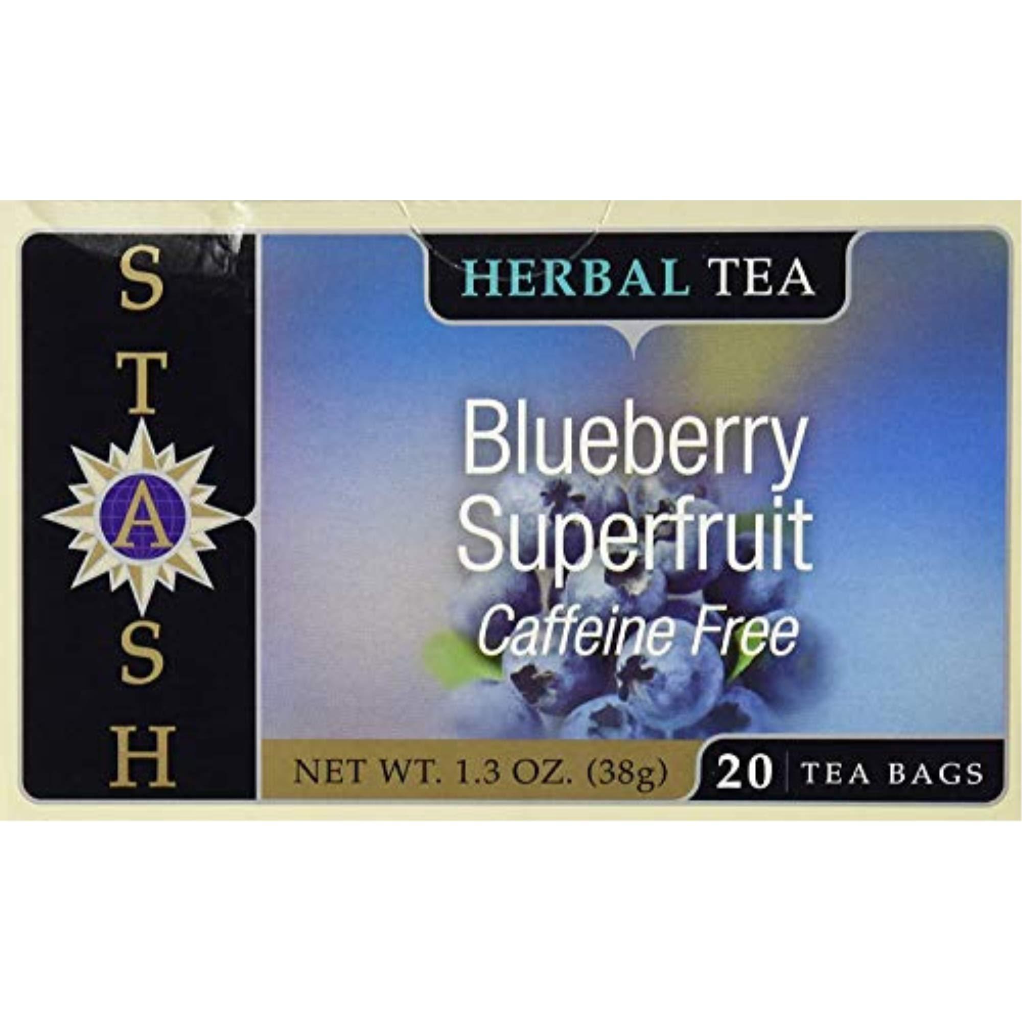 Stash Blueberry Superfruit Herbal Tea 20 Bags