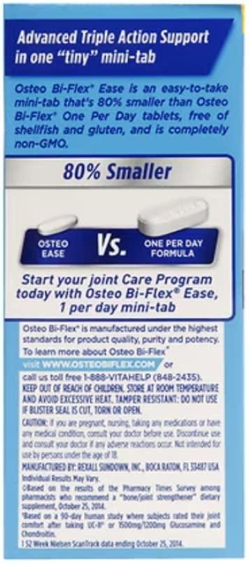 Osteo Bi-Flex Osteo Bi-Flex Joint Health Ease Advanced Triple Action Mini Tabs - 28 ct, Pack of 3