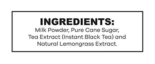 Quik Tea QuikTea Chai Tea Latte 4 Flavor Variety Pack, Cardamom/Masala/Ginger/Lemongrass, 34 Oz