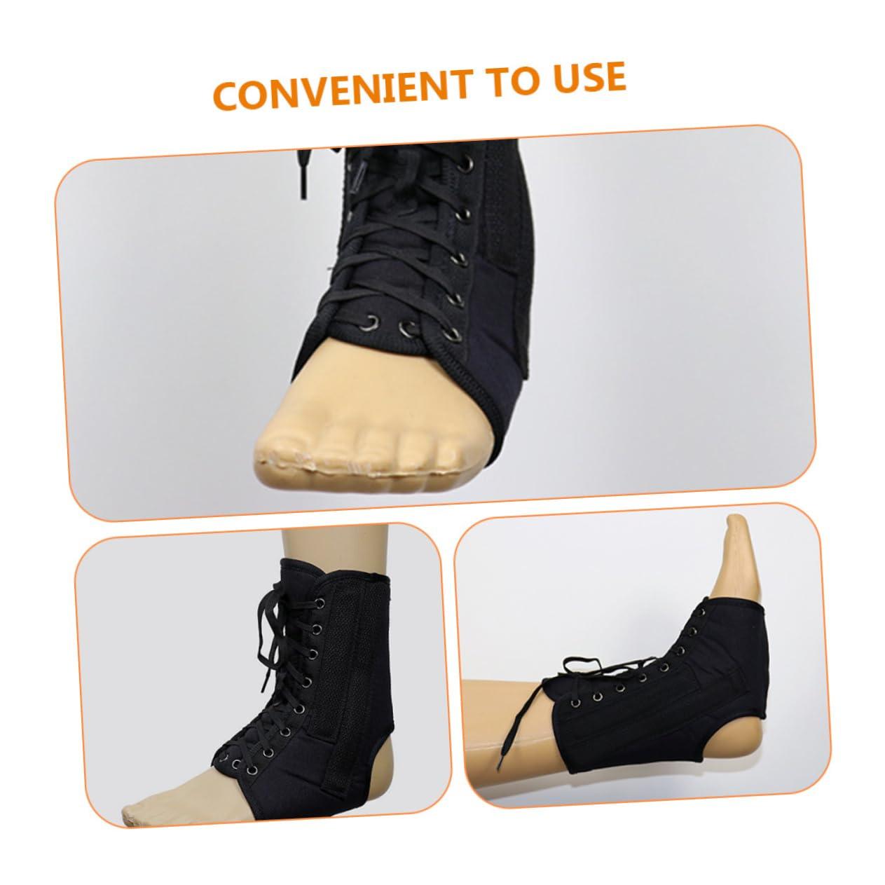 Mobestech Mobestech Ankle Bone Strap Ankle Braces Carpal Tunnel Wrist Brace Socks Ankle Tape Carpal Tunnel Wrist Splint Night Sock Aid Patella Tendon Strap Thumb Ankle Weights Heel Steel Support Black