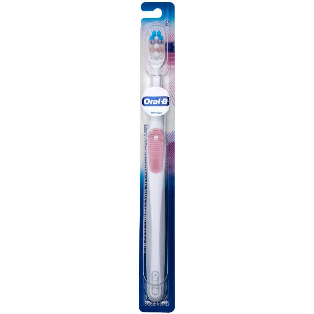 Oral-B Oral-B Gum Care Extra Soft Toothbrush for Sensitive Teeth and Gums, Compact Small Head, (Colors Vary) - Pack of 2