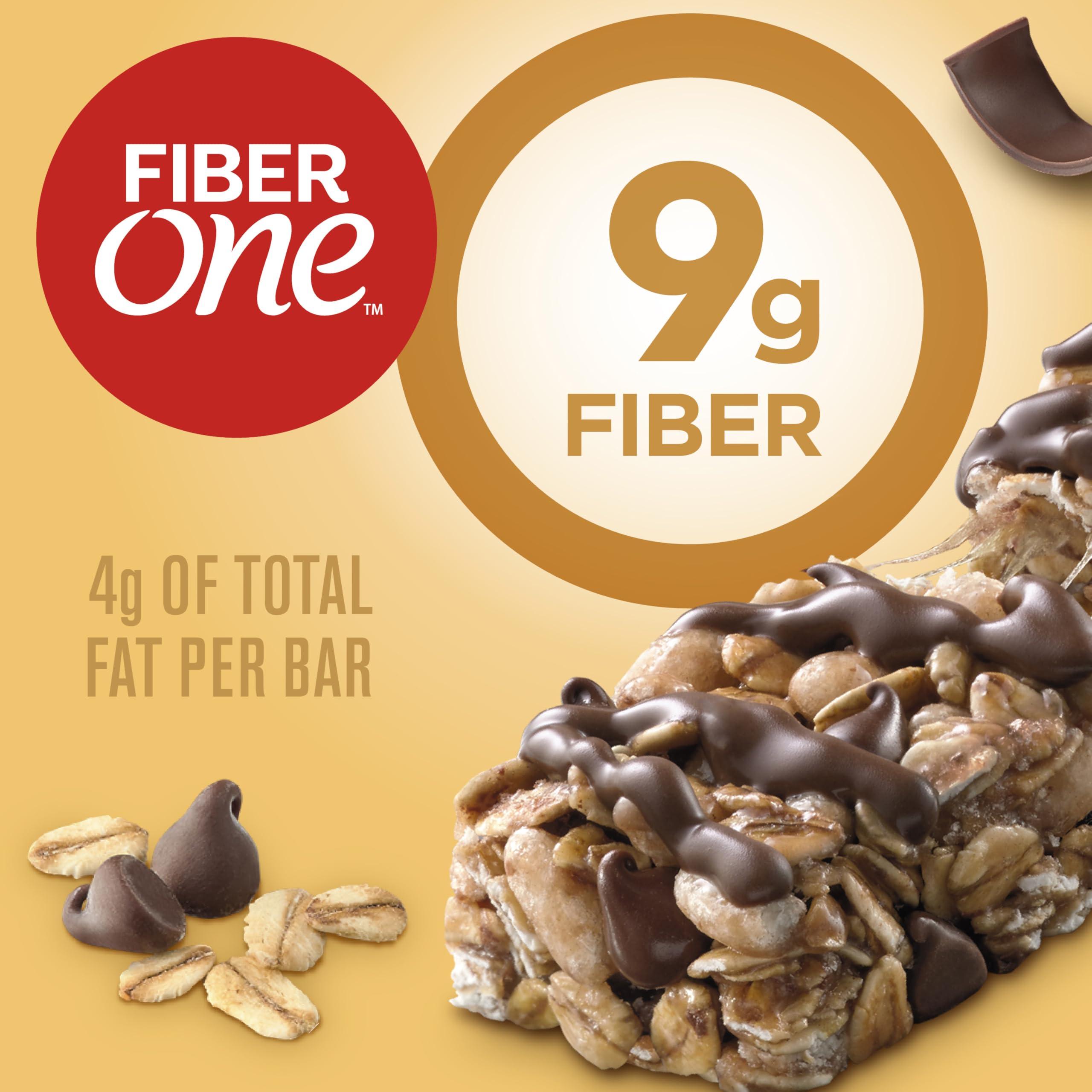 Fiber One Fiber One Chewy Bars, Oats & Chocolate, Fiber Snacks, 14.1 oz, 10 ct