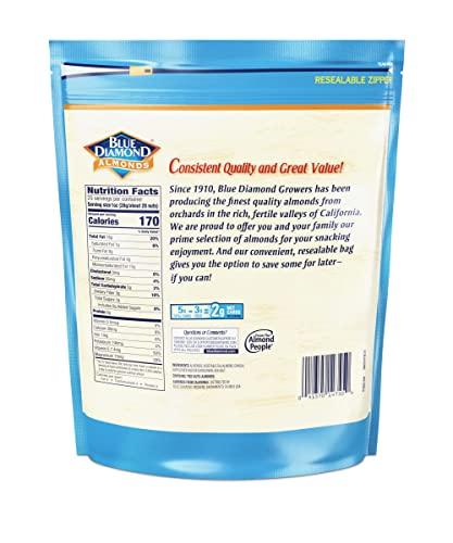 Blue Diamond Almonds Blue Diamond Almonds Roasted Salted Snack Nuts, 25 Oz Resealable Bag (Pack of 1)
