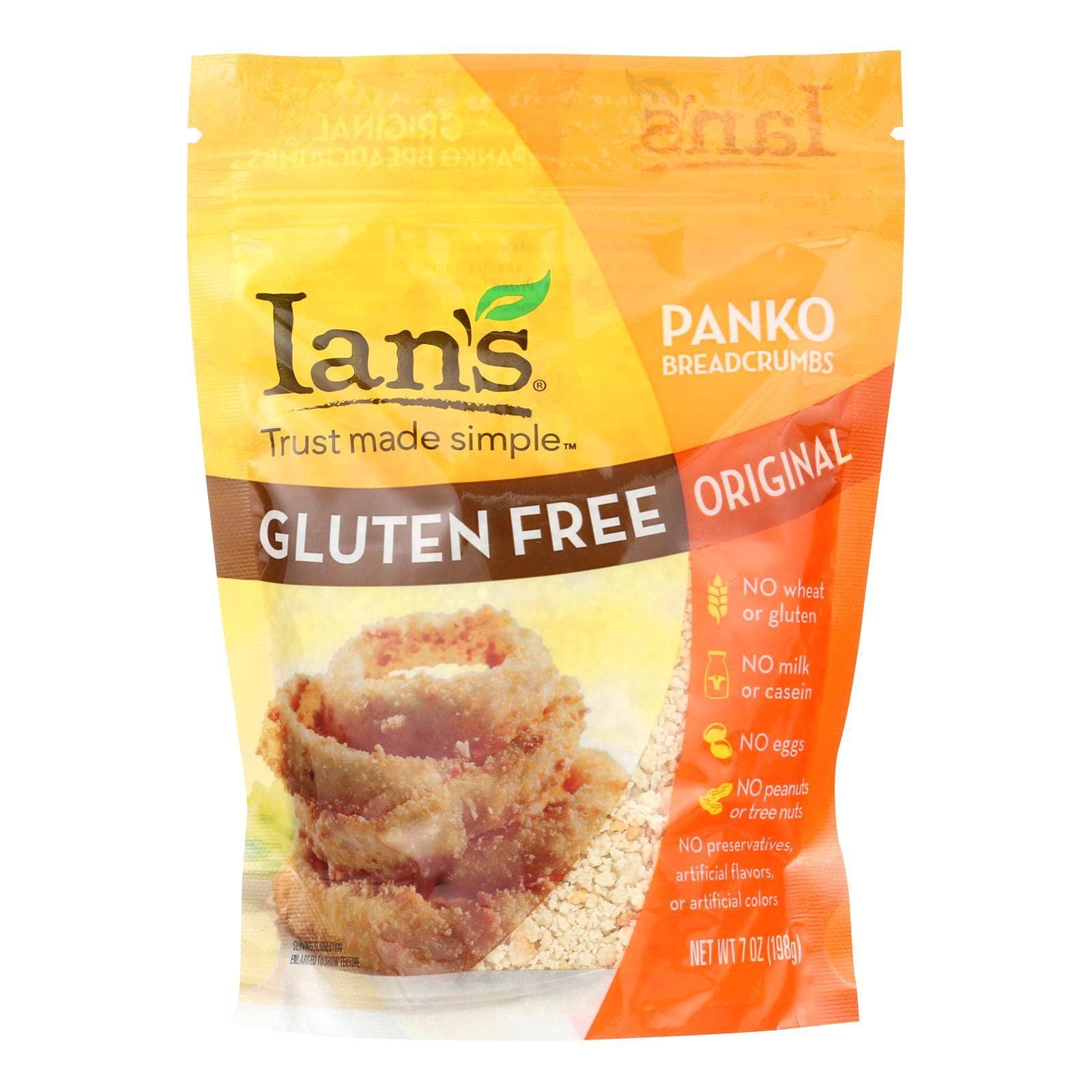 Ian\'s Ians Original Panko Breadcrumbs, 7 Ounce (Pack of 8)