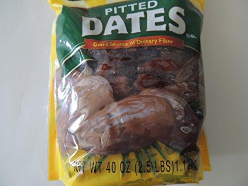 Mariani Mariani, 100% Natural, Pitted Dates, Fat Free, 40oz Bag (Pack of 2)