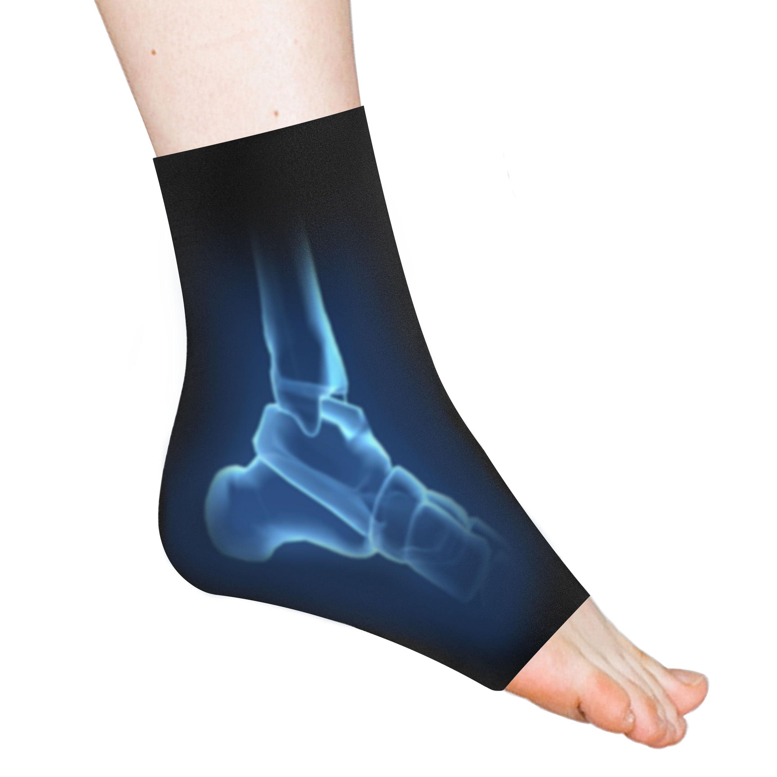 NOVASPORT NOVASPORT Ankle Foot Ice Pack Wrap for Injuries, Reusable Freeze Sleeve for Ankle Hot & Cold Therapy, Foot Ice Pack for Plantar Fasciitis, Achilles Tendonitis, Swelling, Foot Heel Ankle Pain Relief