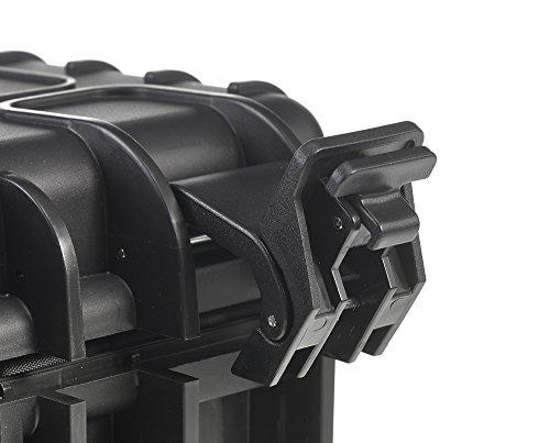 B&W International GmbH B&W Outdoor Case Hard Case Type 6600 Empty (Hard Case IP67, No Contents, Waterproof, Inner Dimensions 50 x 28.5 x 18.5 cm, Black)