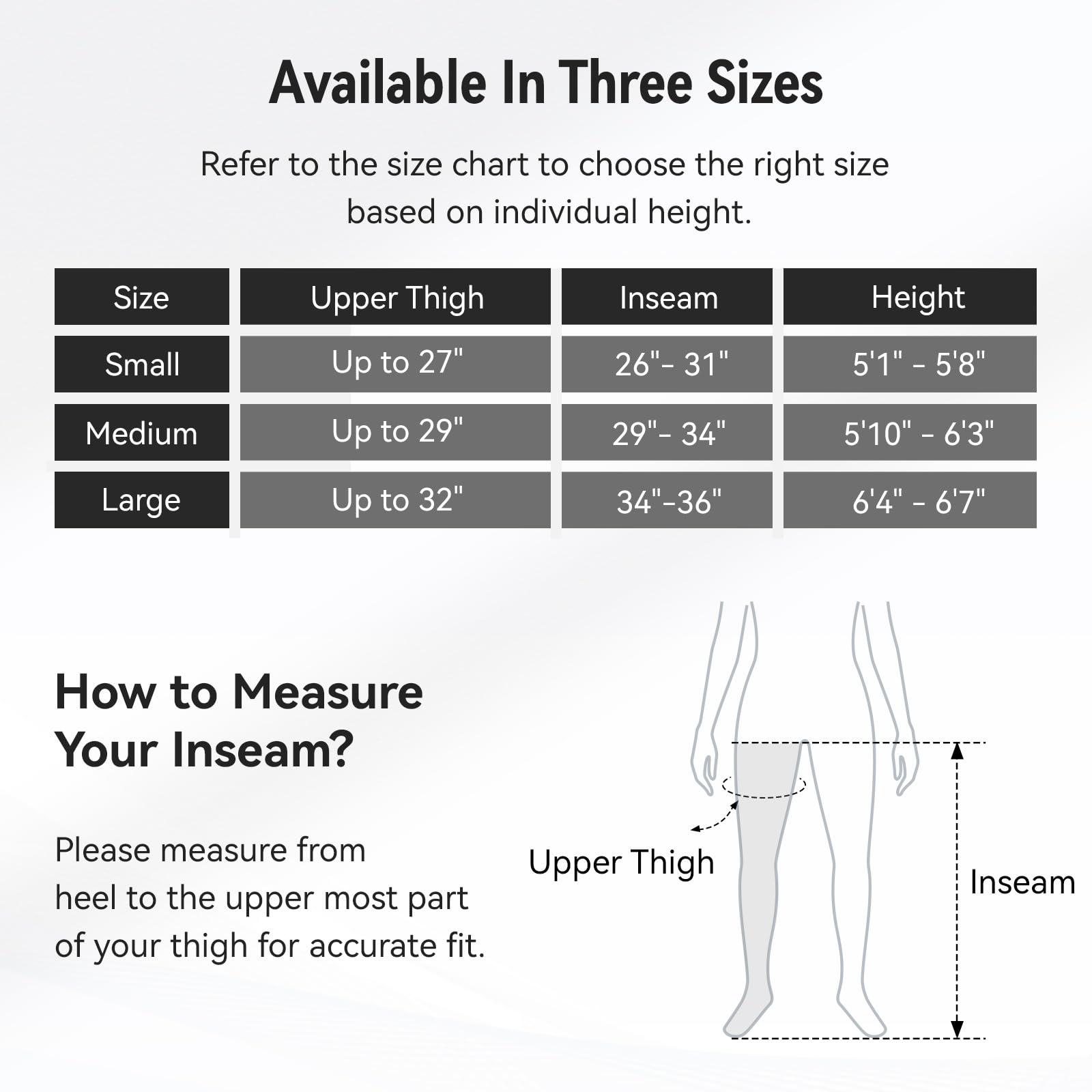 FIT KING FIT KING Professional Air Compression Leg Recovery System, Rechargeable Portable Pneumatic Compression Device Recovery Boot, Fast Recovery & Improved Circulation for Athlete, FSA HSA Approved (Large)