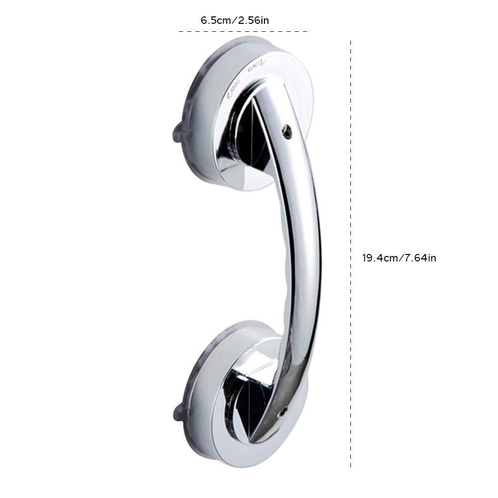 SJHFG Bathroom Handrail Bathroom Suction Cup Handle Grab Bar for Elderly Safety Bath Shower Tub Door Anti-Slip Bathroom Shower Grab Bathroom Grab Bars