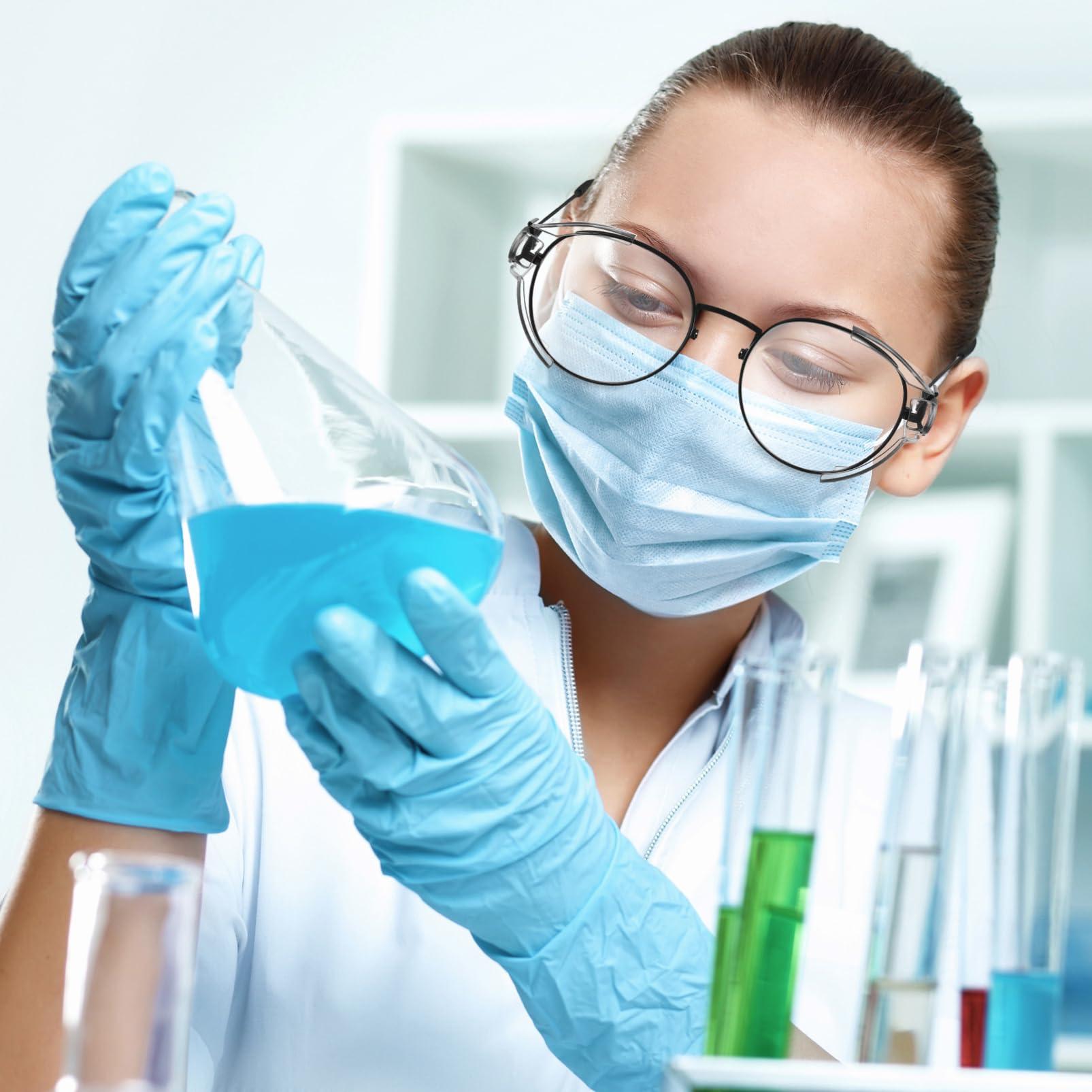 Hemoton Hemoton 4 Pairs Flank Protector Glass Shot Glasses Transparent Side Safety Eye Glasses Side Shield Side Guards for Glasses Side for Eyeglasses Clear Plastic Shot Glasses Wings One Side Pc