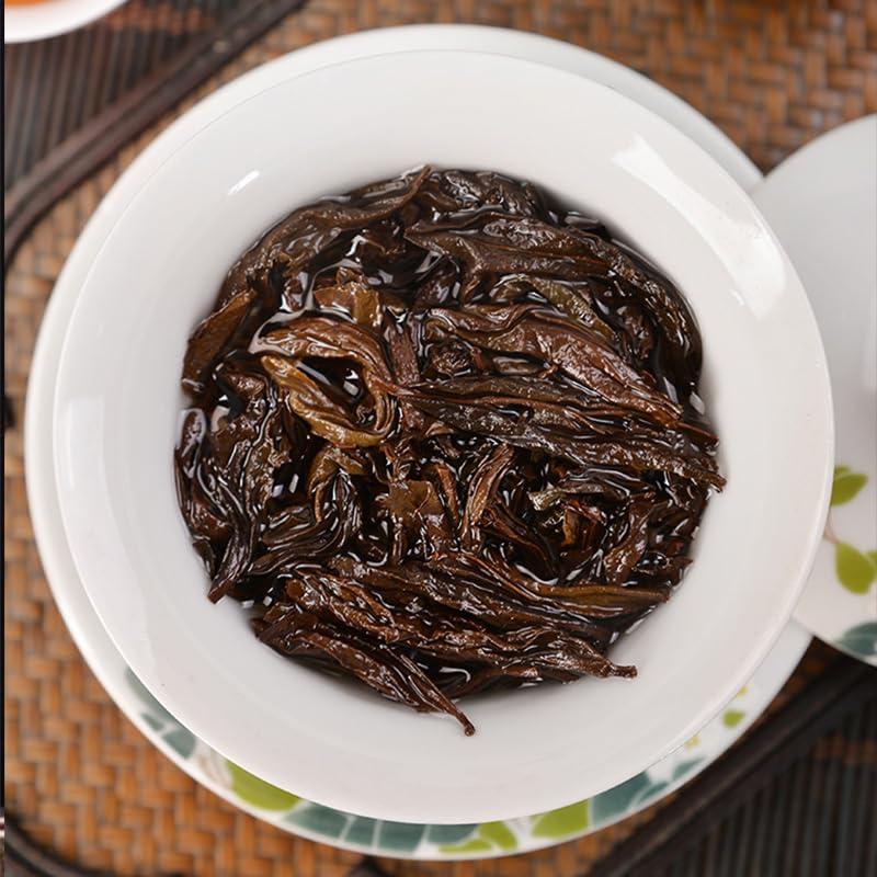 DIAN MAI HAO 250g 8.81oz Chinese Top10 Famous Tea Wuyi Da Hong Pao/Rock Tea/Big Red Robe/Dahongpao Oolong Tea 30 Count Tea Bags Value Pack Grade AAA