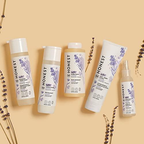 The Honest Company The Honest Company Silicone-Free Conditioner & 2-in-1 Cleansing Shampoo + Body Wash Duo | Gentle for Baby | Naturally Derived | Lavender Calm, 20 fl oz