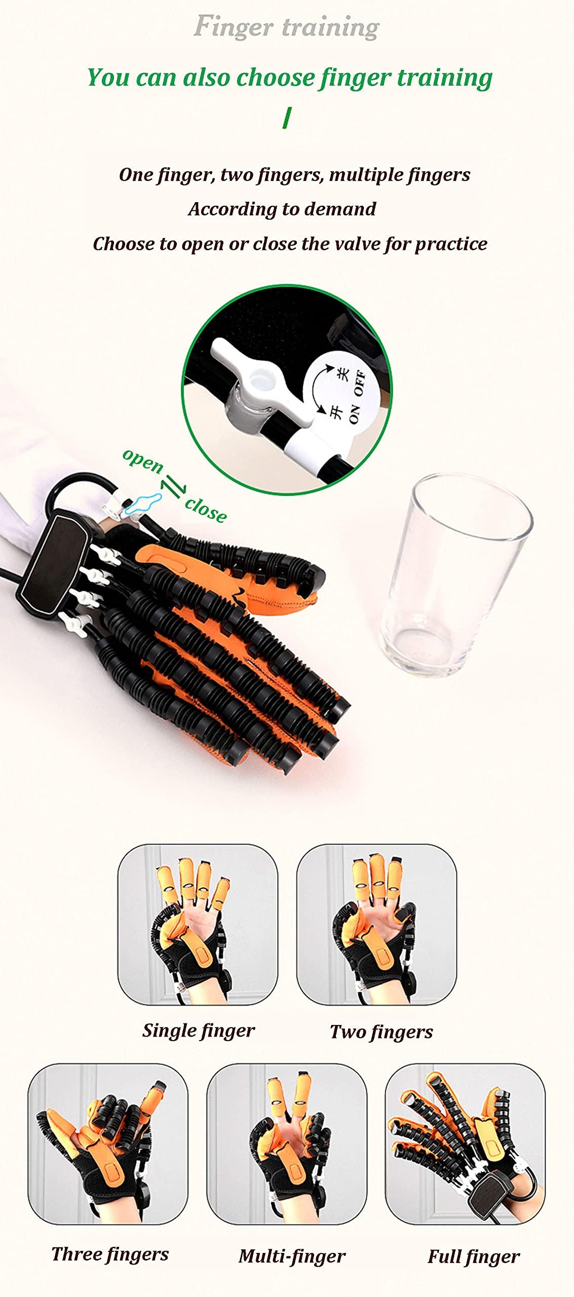 Aniwini Robot Gloves for Hand Training and Rehabilitation, Help Patient with Hand Dysfunction to Independently Carry Out Rehabilitation Training to Solve Finger Stiffness