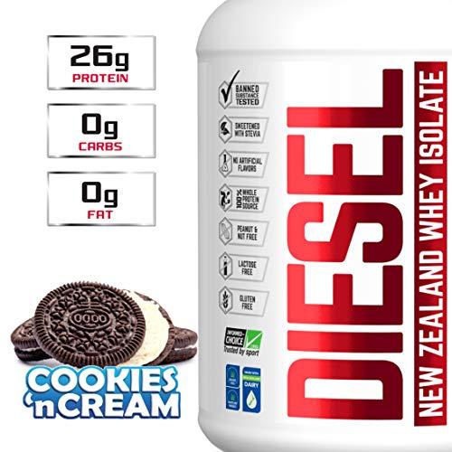 PERFECT SPORTS PERFECT SPORTS Diesel 100% New Zealand Whey Isolate - 5lbs Cookies \'n Cream
