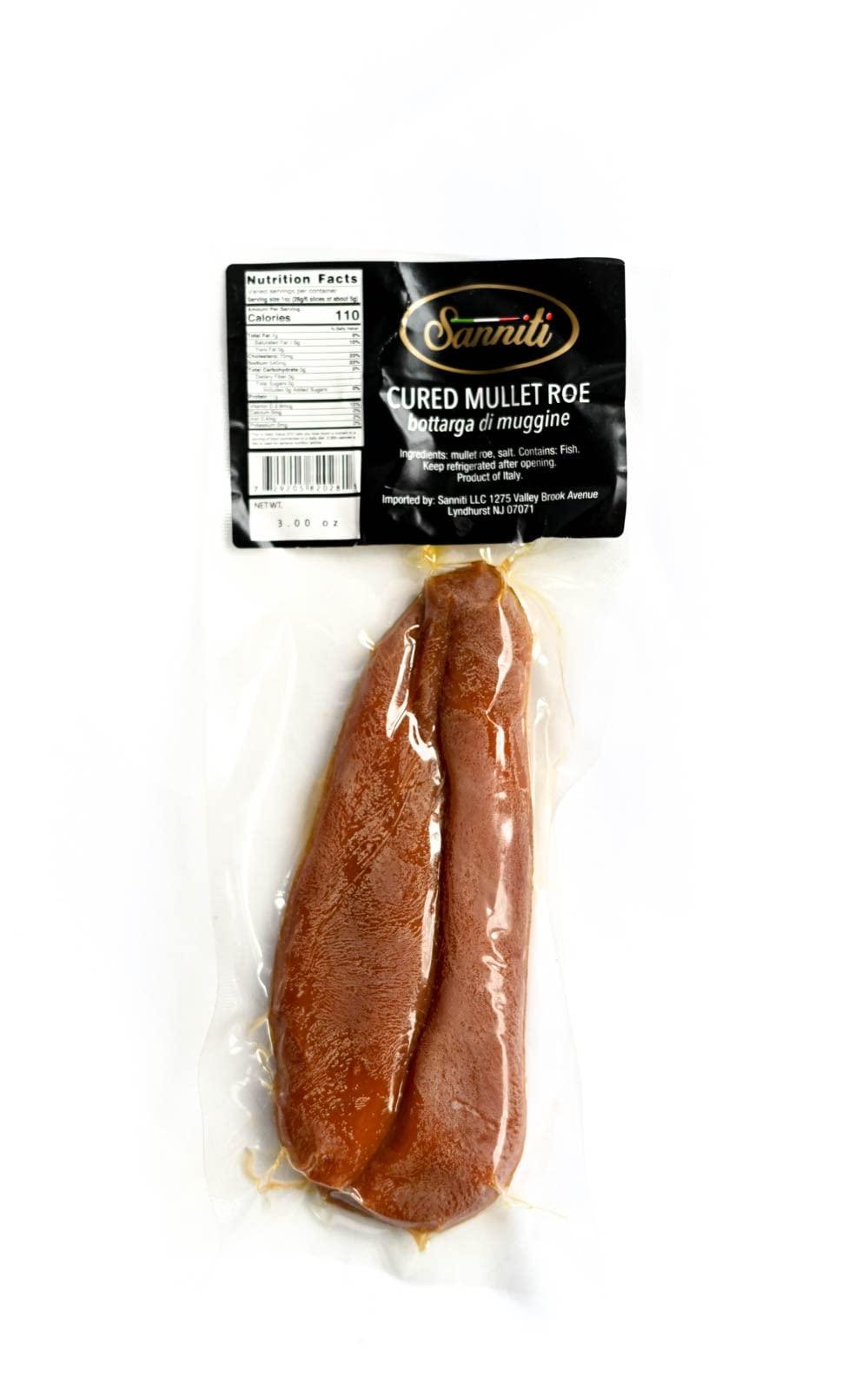 Sanniti Sanniti Bottarga Cured Mullet Roe, 3.53 oz