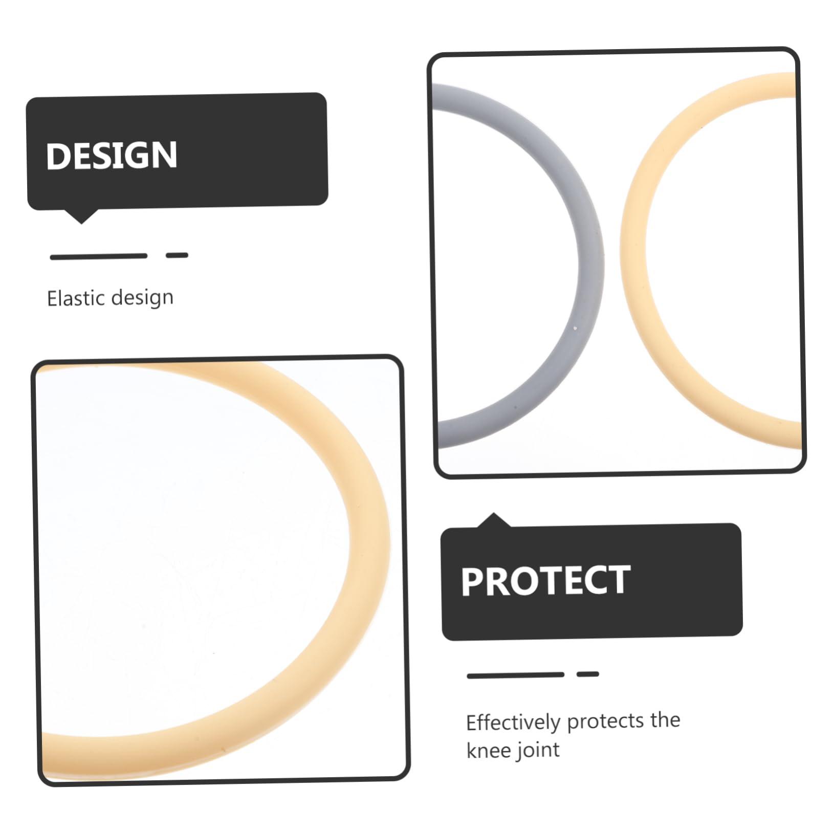 PLAFOPE PLAFOPE 10 Pcs Knee Brace Silicone Knee Band Runners Knee Support Patellar Tendon Straps