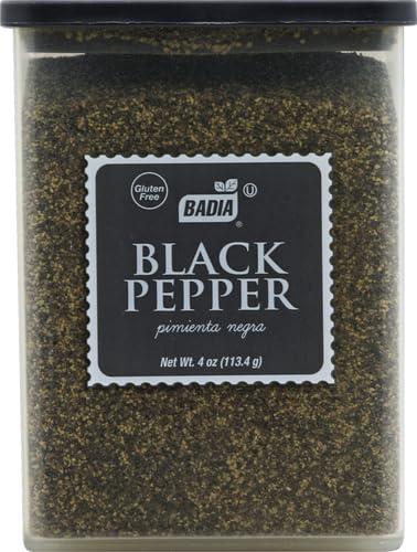 Badia Badia Black Pepper Ground Can, 4-ounces (Pack of6)