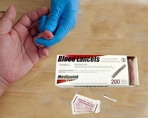 MEDI-POINT MEDIPOINT Stainless Steel Lancet - 200ct