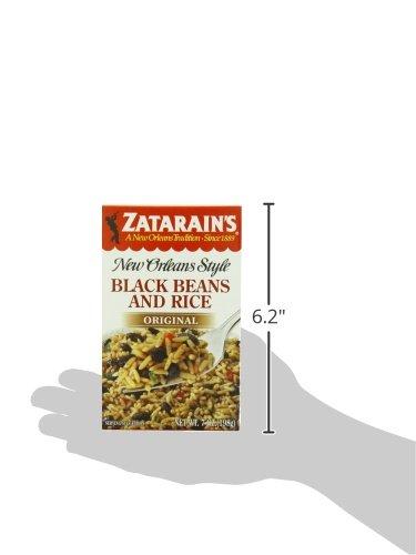Zatarain's Zatarain's Black Beans & Rice, 7 oz (Pack of 12)