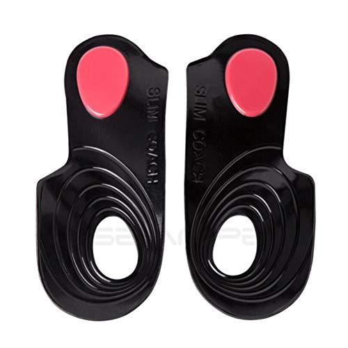 Price Xes Flatfoot Orthopedic Insole O/X Type Leg Correctors Straightener Soft Gel Shock Absorption Arches Bow Legs Support Foot Plantar Fasciitis Pain Relief Gel Corrective Sport Pads Heel Protector (L)