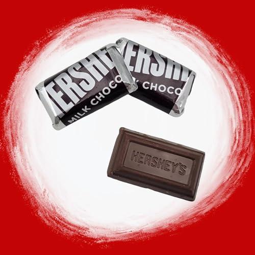 River Finn Organics Hershey Miniature Milk Chocolate Candy Bars, Bulk, Individually Wrapped Minis, (3 Lbs.)