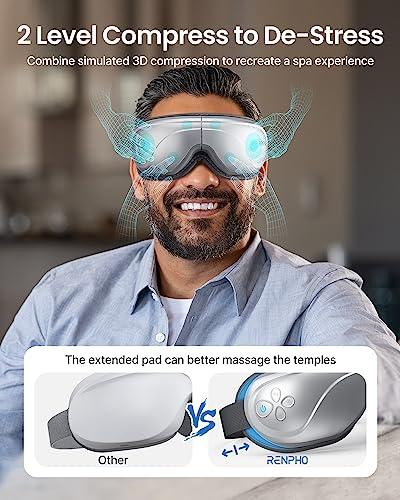 BINOXY Heated Eye Mask,USB Steam Warm Compress for Puffy Eyes Adjustable Temp Sleep Eye Mask for Dry Eye, Chalazion, Blepharitis, Stye (Color : B, Size : 21 * 9cm)