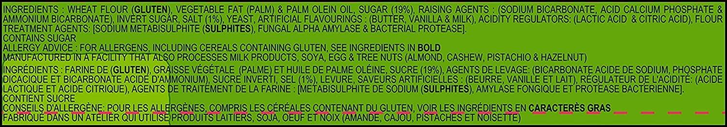 BRITANNIA Britannia Crackers 50 50 Sweet and Salty Biscuit 2.19oz (62g) - Delicious, Light & Crispy Grocery Cookies - Best Treat for Friends & Family (Pack of 24)