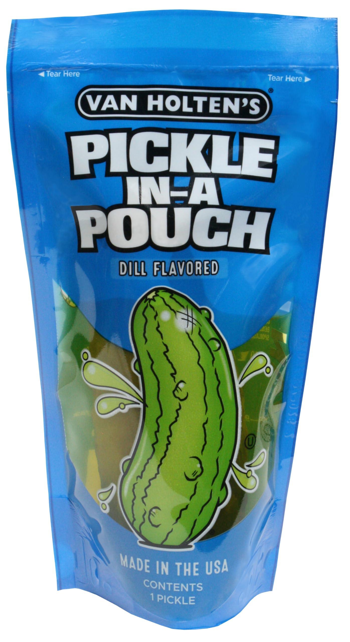 Van Holten\'s Pickles Van Holten\'s Pickles - Jumbo Dill Pickle-In-A-Pouch - 6 Pack
