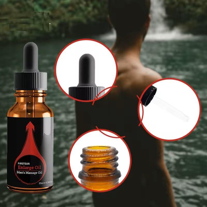 FIRSTSUN FirstSun Enlarge and Permanent Thickening Growth Men Energy Massage Essential Oil for Sex, Increase Dick Liquid for Health Care, Lateness Performance,Strength,Thicker (2 Packs)