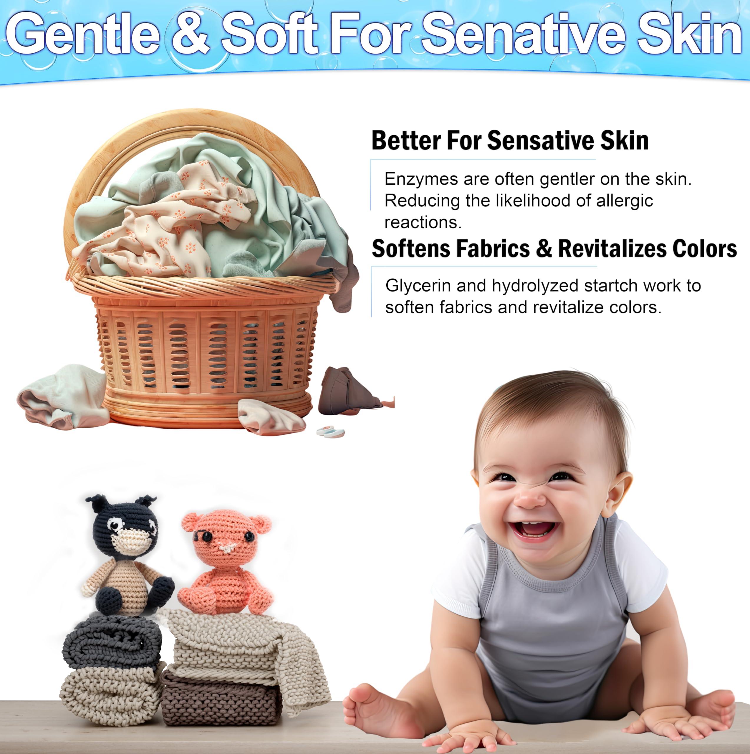 5 STAR SUPER DEALS Eco Laundry Detergent Sheets (120 Large Sheets) - Plant Based, Biodegradable Machine Washing Strips, Liquid Less, Plastic Free, Travel & Home Use - Compact & Pre-Measured (Ocean Breeze)