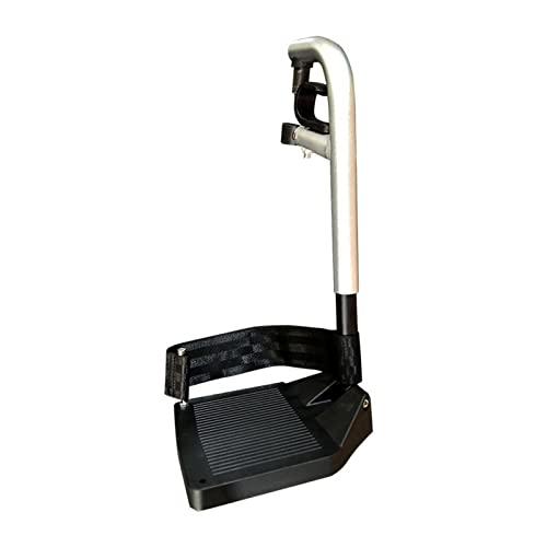 VEXIGO VEXIGO Wheelchair Foot Pedal, Footrest Foot Pedal Replacement Parts, Metal with Pole, Replacement Universal Accessories