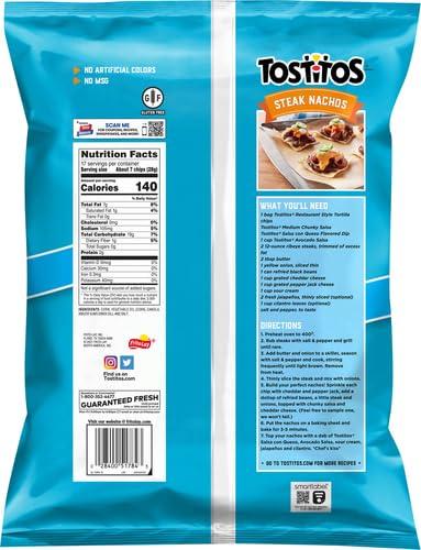 Tostitos Tostitos Tortilla Chips, Original Restaurant Style, Party Size, 17oz Bag