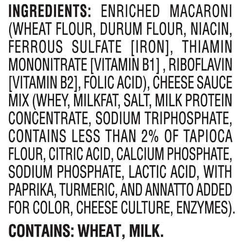 Kraft Mac & Cheese Kraft Original Macaroni & Cheese Dinner (7.25 oz Box) (Pack of 6)