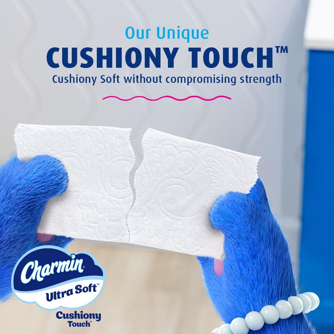 Charmin Charmin Toilet Paper Ultra Soft Cushiony Touch, 30 Family Mega Rolls = 153 Regular Rolls