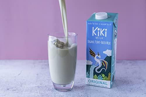 Kiki Milk Kiki Milk Plant Based Milk - Organic Original Kiki Milk - Calcium & Magnesium Source - Gluten Free, Gum Free, GMO Free, Dairy Free, Soy Free, Glyphosate Free - Shelf Stable - (32 oz • Pack of 6)