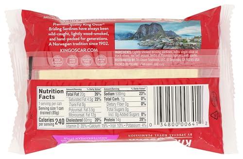 King Oscar King Oscar Mediterranean One-Layer Sardines 3.75oz