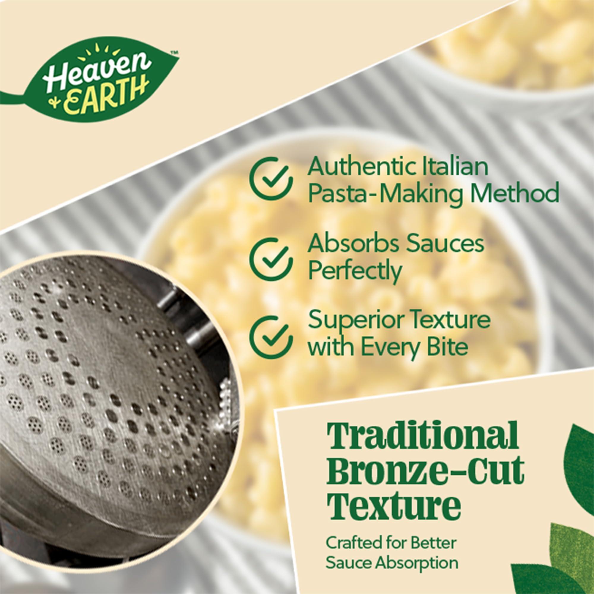 HEAVEN & EARTH Heaven & Earth Brown Rice Pasta, Gluten Free Penne, 12oz (3 Pack) | Whole Grain | Gluten Free Pasta | Amazing Texure - Tastes Like Regular Pasta