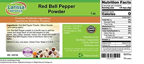 Larissa Veronica Red Bell Pepper Powder (1 oz, ZIN: 526749) - 2 Pack