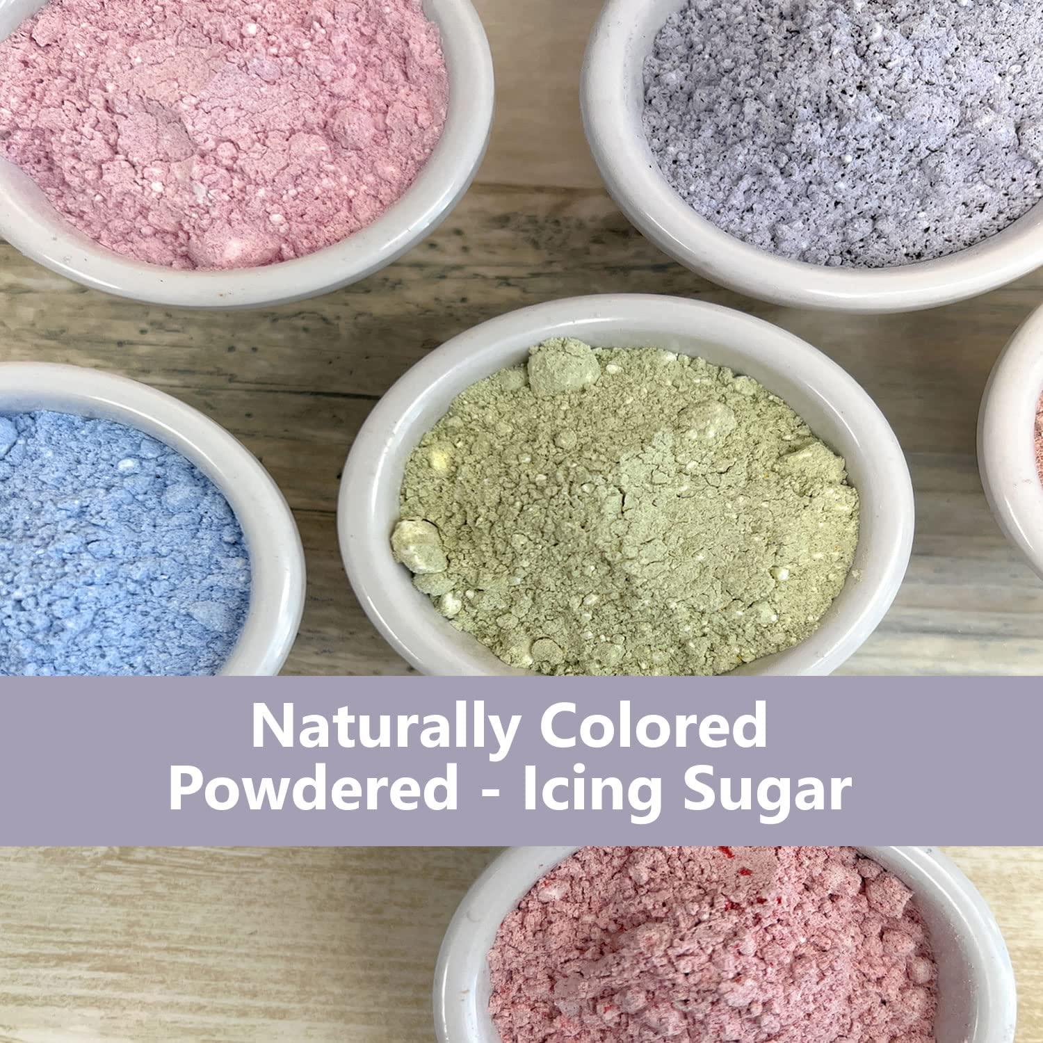 Ultimate Baker Ultimate Baker Powdered Sugar - Naturally Colored Icing Sugar for Icing & Frosting, Extra Fine Grain Confectioners\' Sugar for Baking (1lb Bag, Purple)