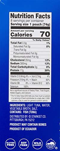 StarKist StarKist Chunk Light Tuna in Water - 2.6 oz Pouch (Pack of 8)